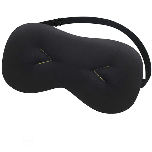 Sysrion Weighted Eye Mask for Sleeping - Weighted  Cold Compress Sleep Mask for Puffiness Dry Eye & Headache Men Women Cooling Eye Mask Perfect Light Block Out